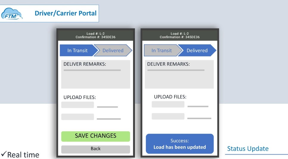 FTM’s Driver/Carrier Portal