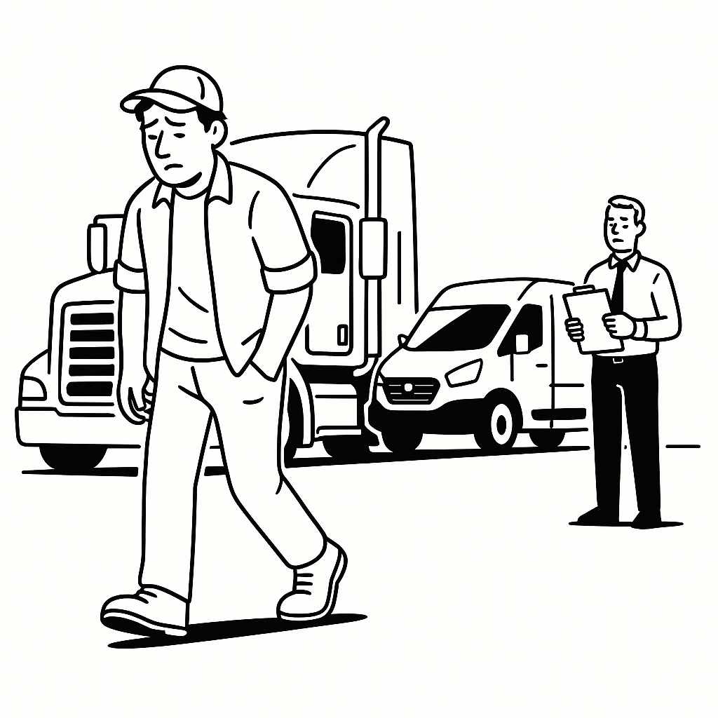 Why truck drivers are quitting