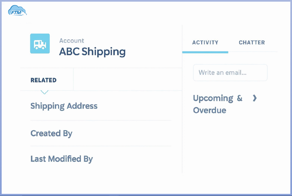 Agents gain instant visibility into the new Account created for the prospect, laying the foundation for future business.