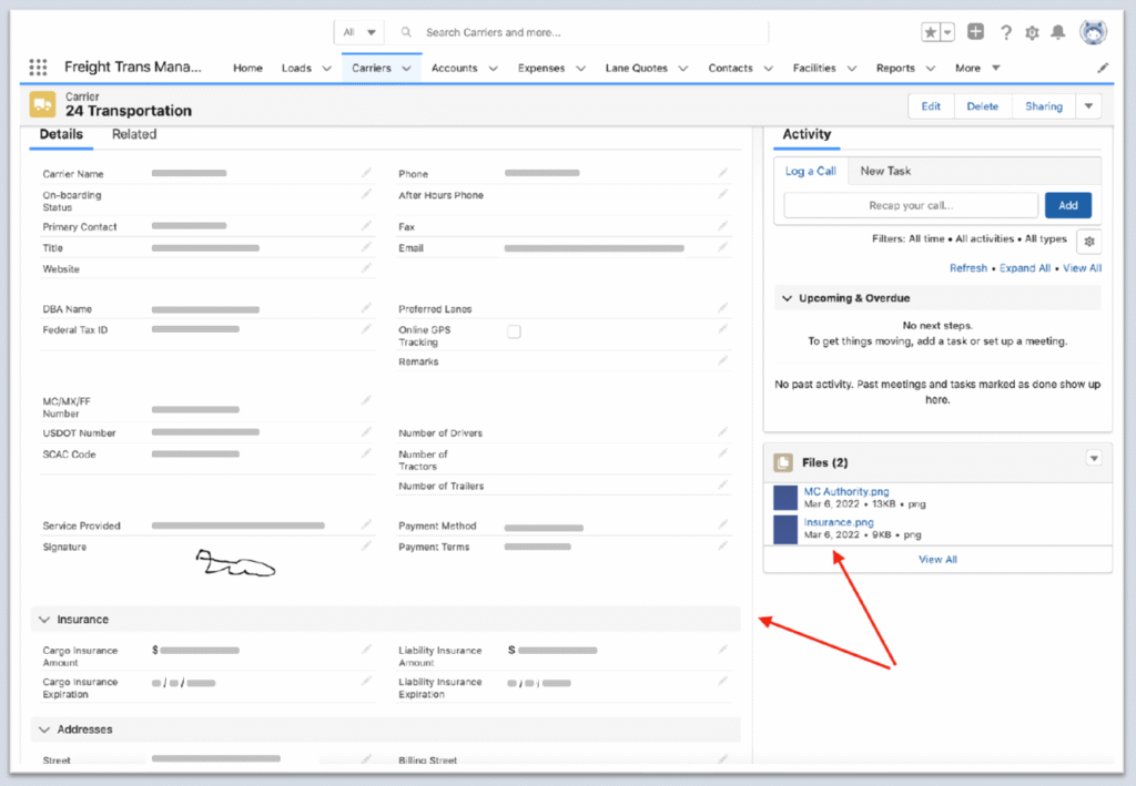 In the final step of the Carrier On-Boarding Portal, carriers simply provide a spot rate and confirm each load.