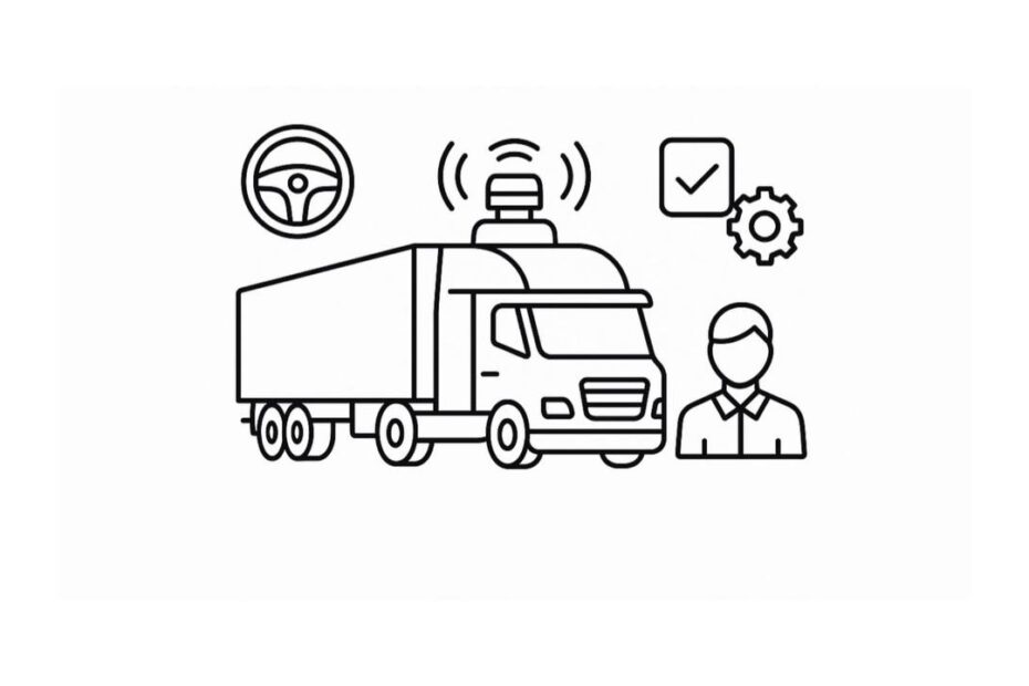 Autonomous trucks in logistics