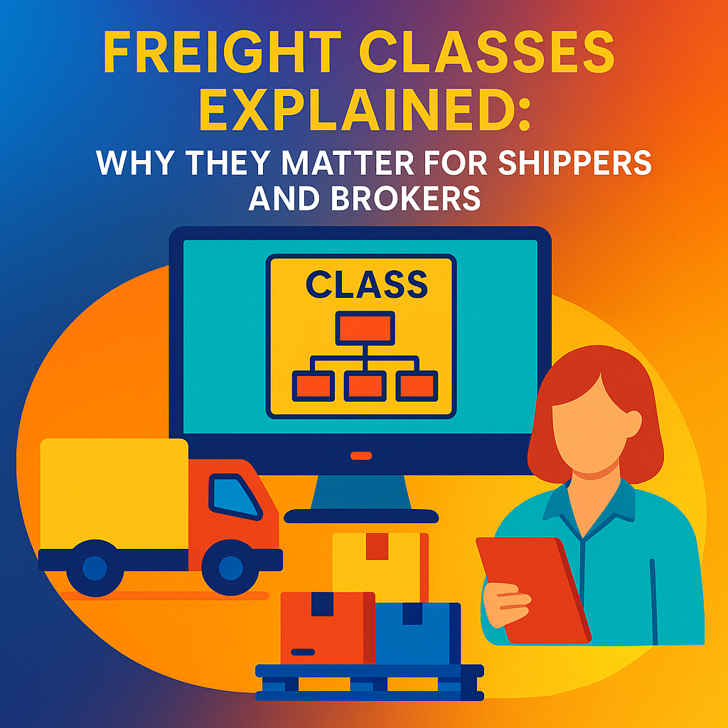 Freight Classes Explained Why They Matter for Shippers and Brokers