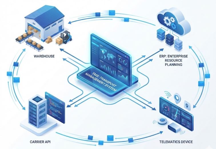 Integrated systems keep inventory, carriers, and tracking aligned for faster decisions.