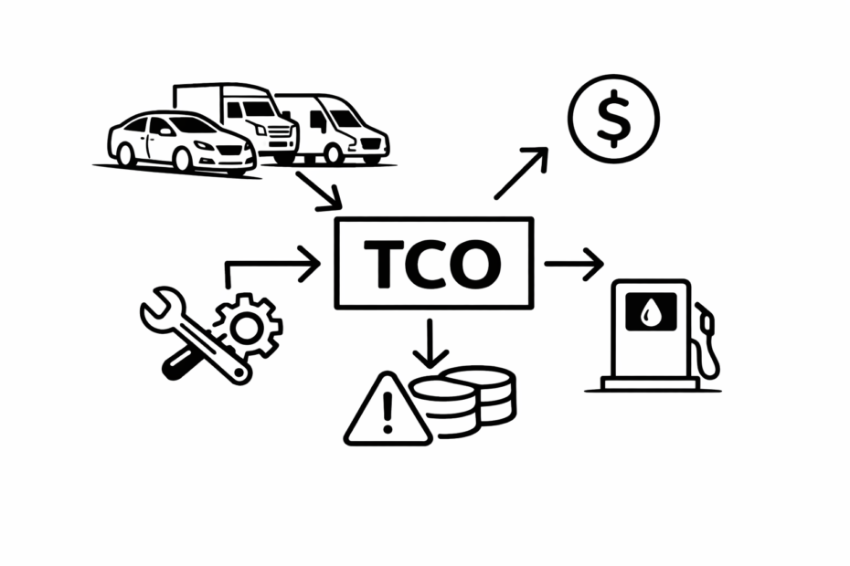 Optimizing the Total Cost of Ownership (TCO) for Your Vehicle Fleet