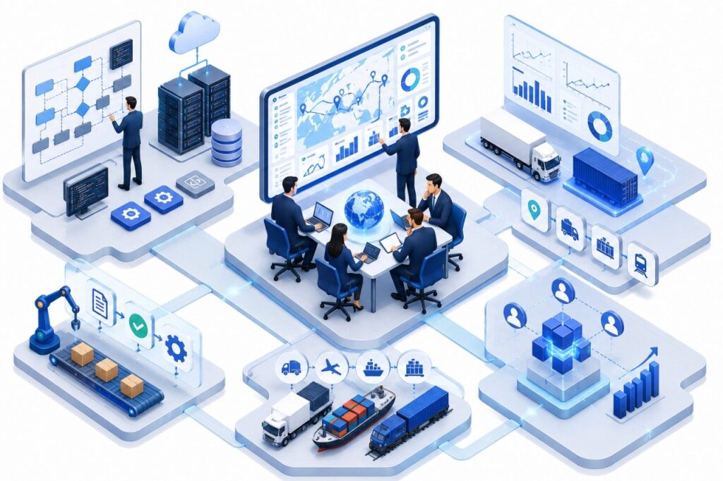 custom TMS vs off-the-shelf TMS modern transportation technology