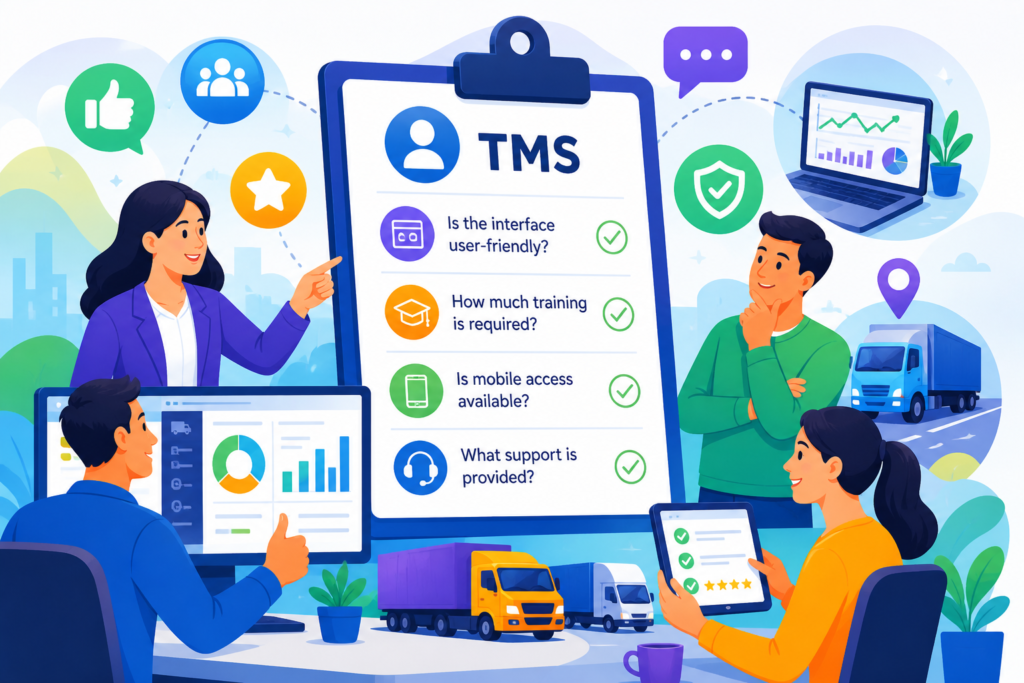 Questions to Ask Before Choosing a TMS About User Adoption