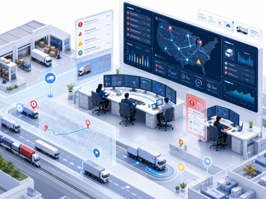missed delivery cost reduced through transportation visibility and exception management