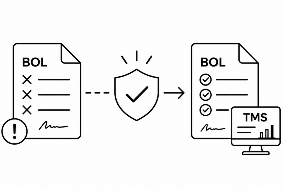 BOL Errors That Lead to Claims and How a TMS Prevents Them