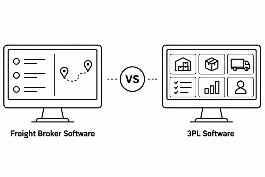 Freight Broker vs. 3PL Software