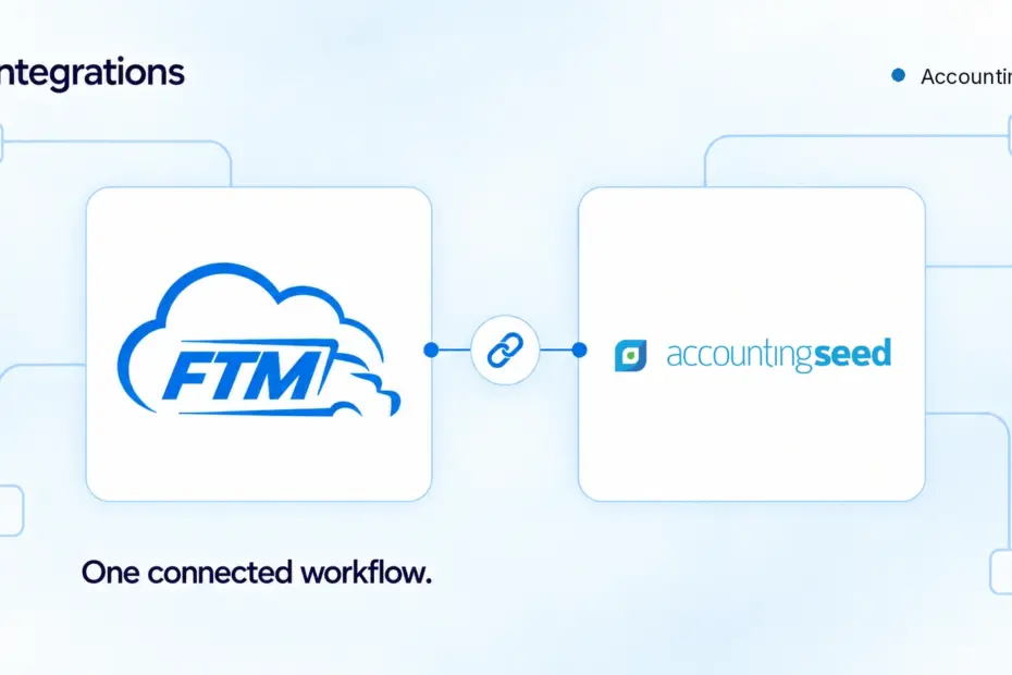 FTM integration with Accounting Seed for accounting workflows